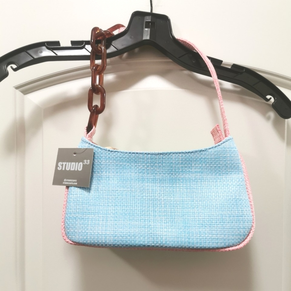 NWT Studio 33 colorblock mini baguette